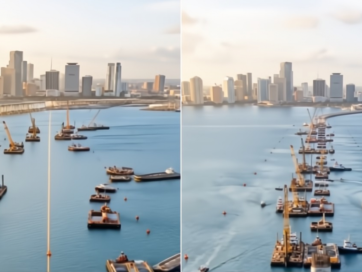 Ponte-mania, boom di video creati dall’intelligenza artificiale